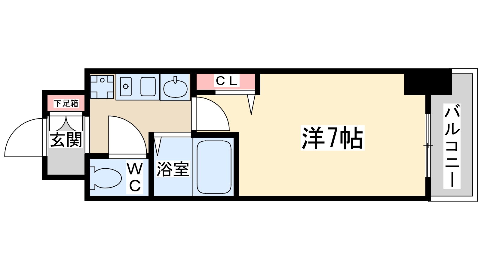 大阪府大阪市北区同心１ 扇町駅 1K マンション 賃貸物件詳細