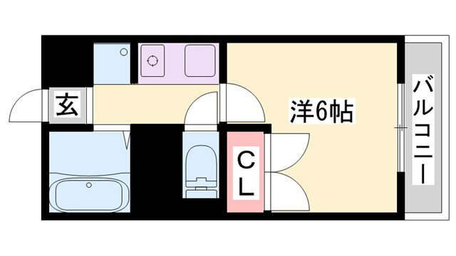 兵庫県姫路市網干区北新在家 山陽網干駅 1K アパート 賃貸物件詳細