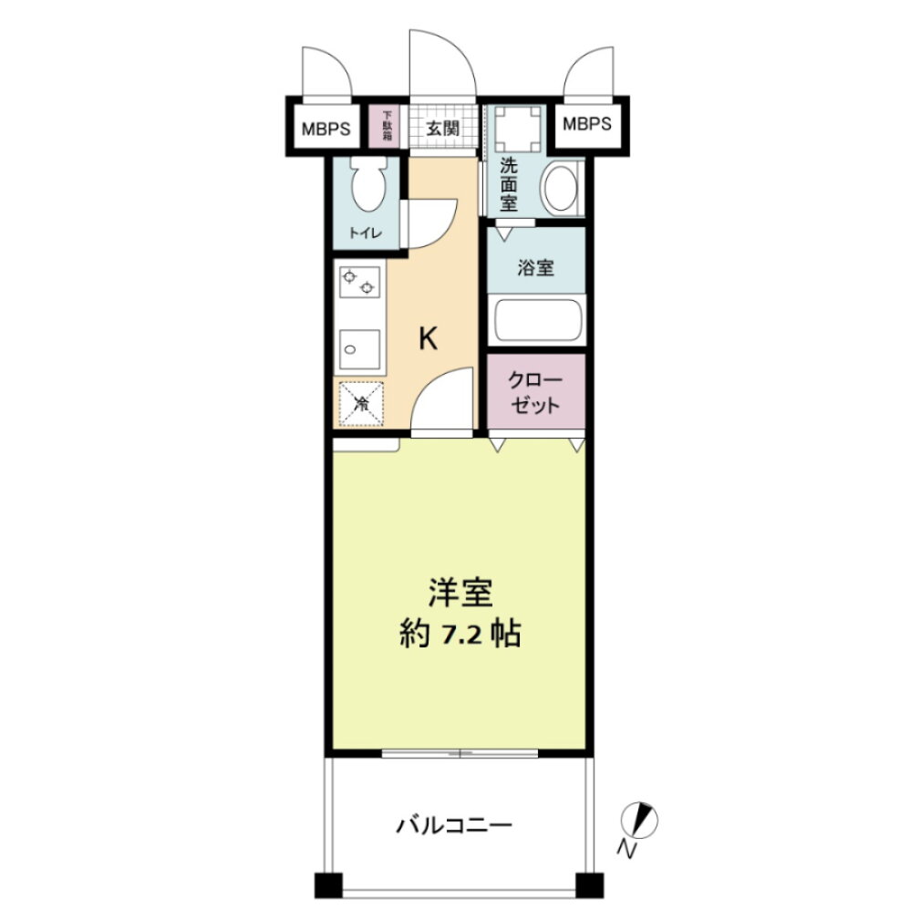 福岡県福岡市博多区博多駅東３ 東比恵駅 1DK マンション 賃貸物件詳細