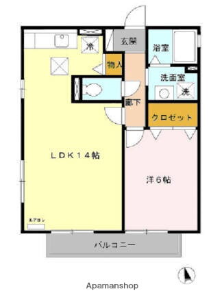 千葉県大網白里市永田 永田駅 1LDK アパート 賃貸物件詳細