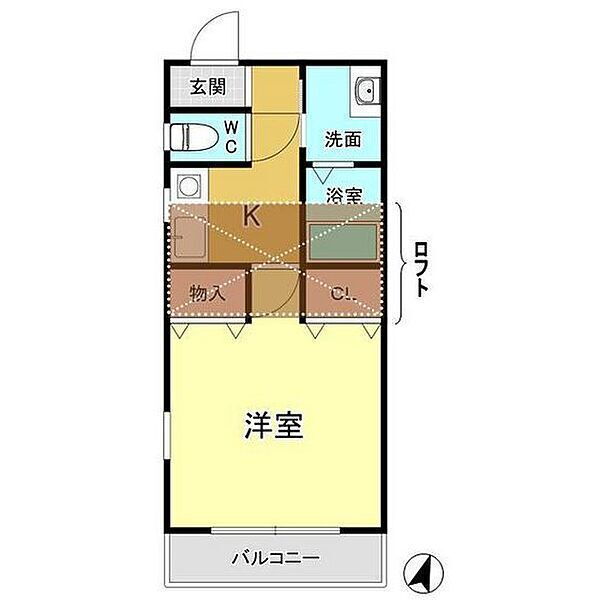 埼玉県熊谷市村岡 熊谷駅 1K アパート 賃貸物件詳細