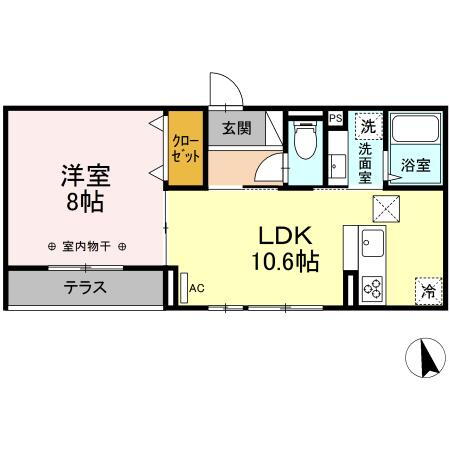 宮城県仙台市泉区七北田字東裏 泉中央駅 1LDK アパート 賃貸物件詳細