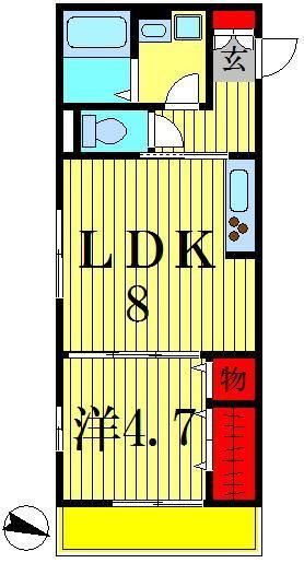 東京都葛飾区青戸３ 青砥駅 1LDK アパート 賃貸物件詳細