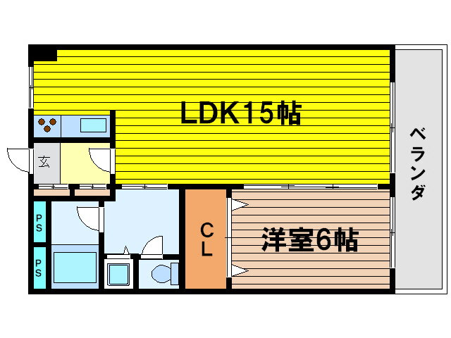 大阪府大阪市北区大淀南３ 福島駅 1LDK マンション 賃貸物件詳細