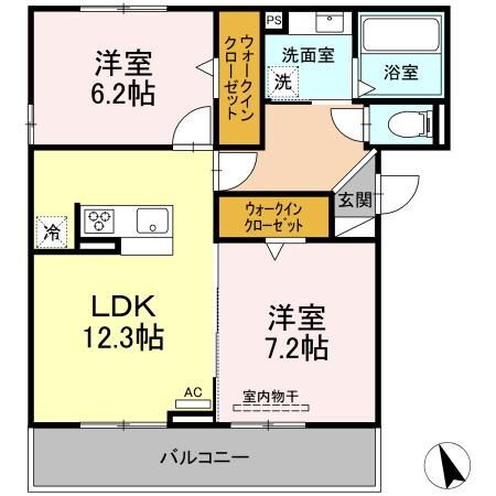 愛知県名古屋市西区幅下１ 浅間町駅 2LDK アパート 賃貸物件詳細