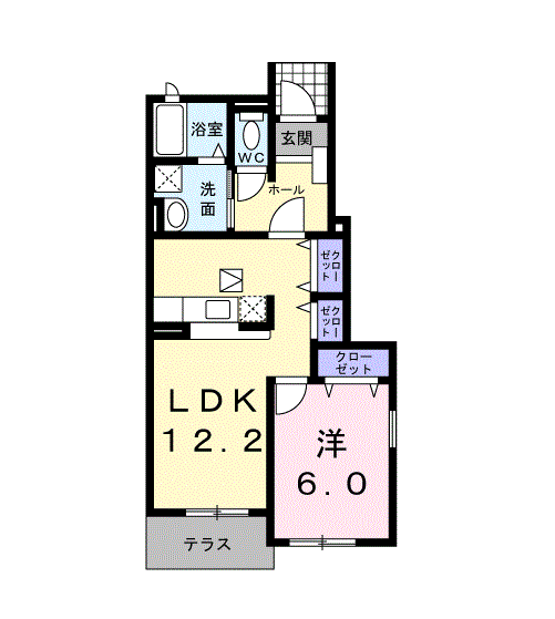埼玉県児玉郡美里町大字小茂田 本庄駅 1LDK アパート 賃貸物件詳細