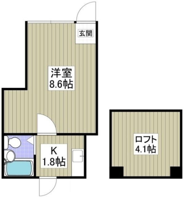 東京都新宿区中落合２ 椎名町駅 1K アパート 賃貸物件詳細