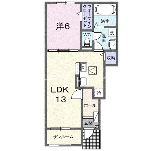 岡山県倉敷市北畝７ 弥生駅 1LDK アパート 賃貸物件詳細