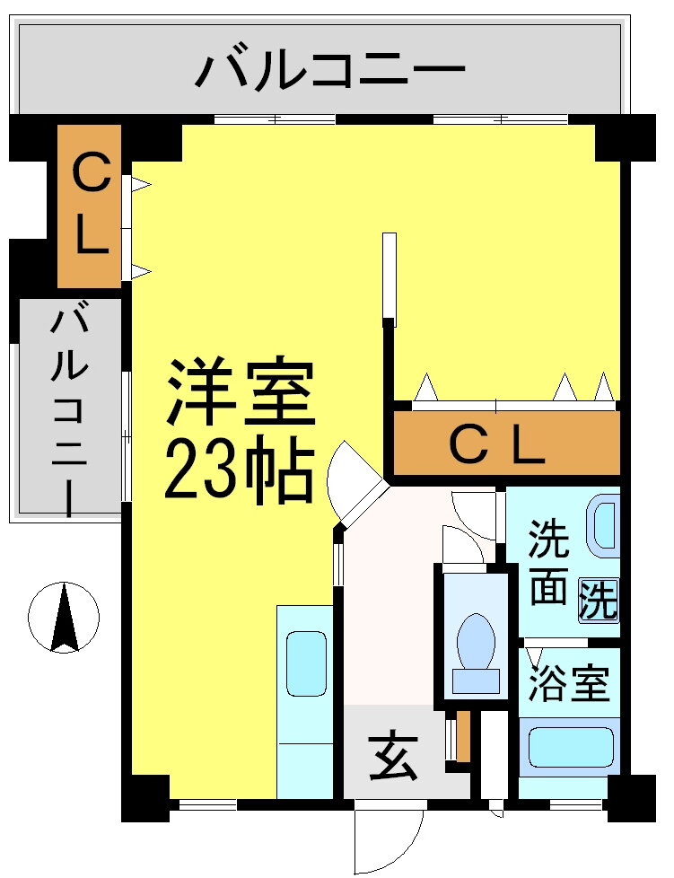 苦楽園第２グリーンハイツ 2階 ワンルーム 賃貸物件詳細