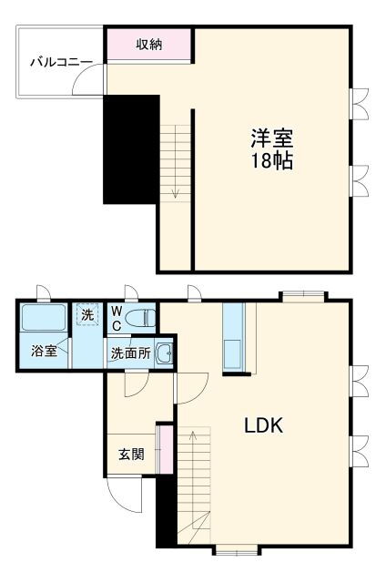 大阪府豊中市岡上の町１ 岡町駅 1LDK マンション 賃貸物件詳細