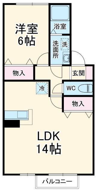 埼玉県北本市本宿３ 北本駅 1LDK アパート 賃貸物件詳細