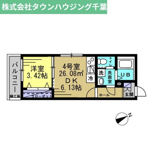 千葉県千葉市若葉区都賀３ 都賀駅 1LDK アパート 賃貸物件詳細