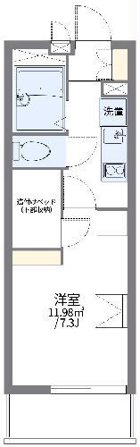 レオパレスイターナル原 2階 1K 賃貸物件詳細