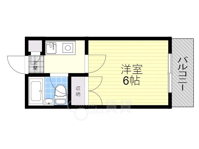 大阪府豊中市螢池北町２ 蛍池駅 1K マンション 賃貸物件詳細