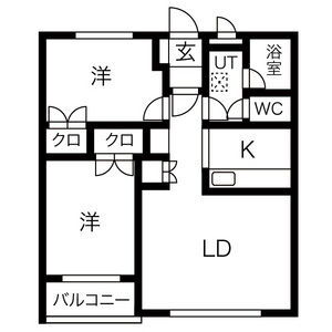 北海道札幌市西区山の手四条１１ 琴似駅 2LDK マンション 賃貸物件詳細