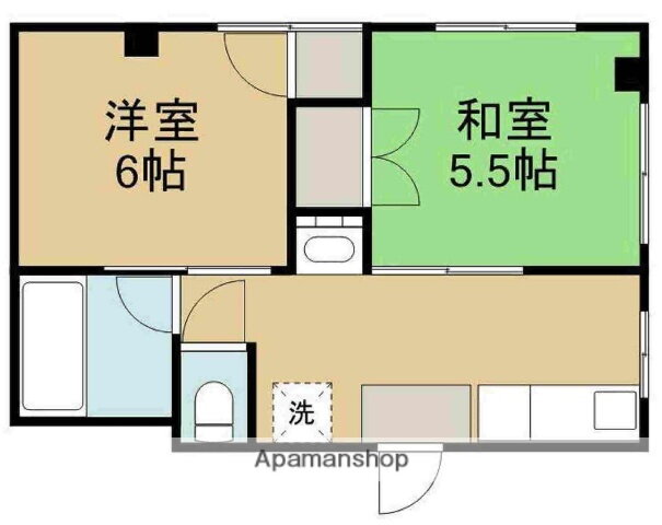 神奈川県川崎市幸区小向仲野町 川崎駅 2K マンション 賃貸物件詳細