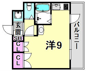 兵庫県西宮市西田町 夙川駅 ワンルーム マンション 賃貸物件詳細