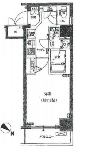 東京都千代田区東神田１ 馬喰町駅 1K マンション 賃貸物件詳細
