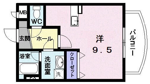 サンパティ－ク相生 1階 ワンルーム 賃貸物件詳細