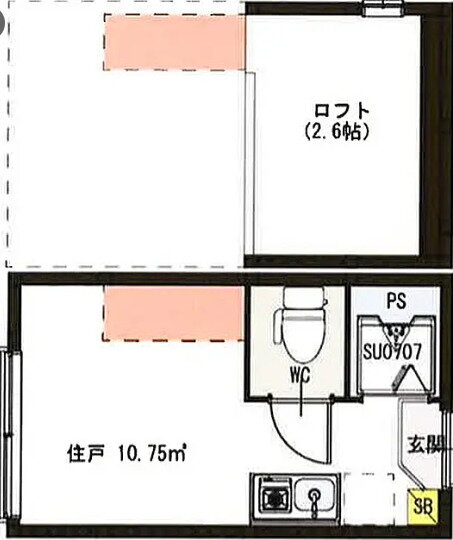 東京都北区赤羽北２ 北赤羽駅 ワンルーム アパート 賃貸物件詳細