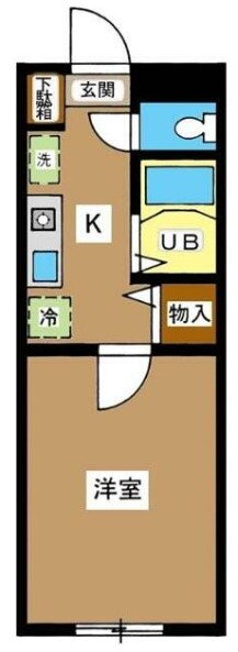 神奈川県川崎市中原区井田１ 元住吉駅 1K マンション 賃貸物件詳細