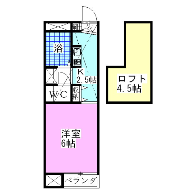 千葉県松戸市東松戸４ 東松戸駅 1K アパート 賃貸物件詳細