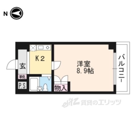 滋賀県草津市東矢倉４ 南草津駅 1K マンション 賃貸物件詳細