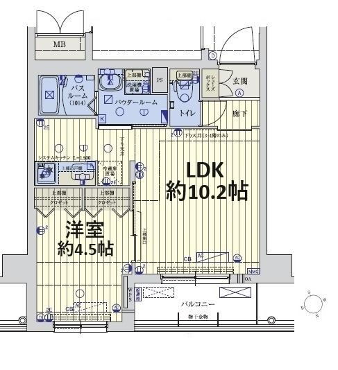 スワンズ京都東寺ガーデン 3階 1LDK 賃貸物件詳細