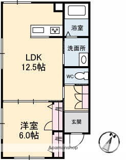 広島県広島市東区牛田本町２ 白島駅 1LDK マンション 賃貸物件詳細