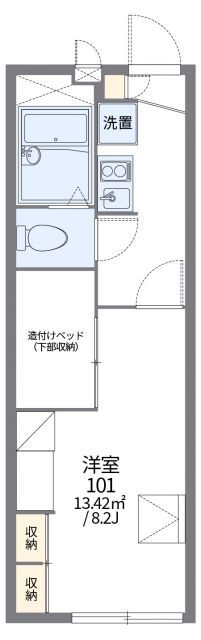 レオパレスアルシオネ 1階 1K 賃貸物件詳細