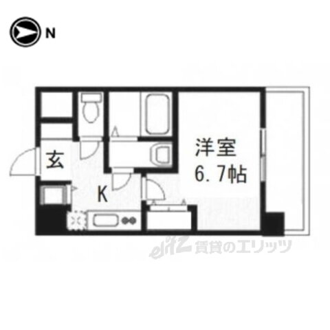 京都府京都市下京区南夷町 京都駅 1K マンション 賃貸物件詳細