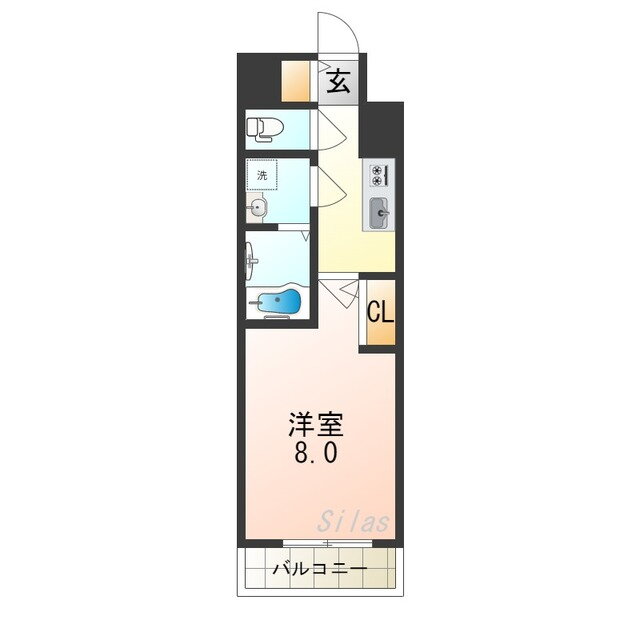 大阪府大阪市城東区古市３ 新森古市駅 1K マンション 賃貸物件詳細