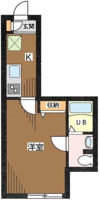 東京都世田谷区太子堂２ 三軒茶屋駅 1K アパート 賃貸物件詳細