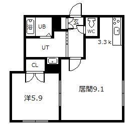北海道旭川市五条通１ 旭川駅 1DK マンション 賃貸物件詳細