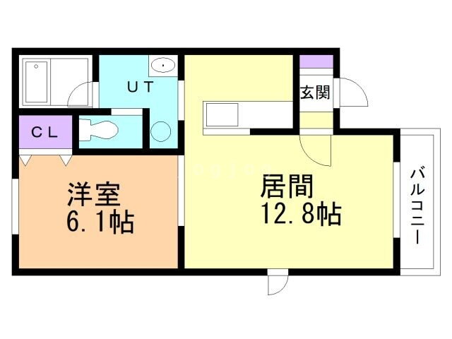 北海道帯広市西十条南１０ 1LDK アパート 賃貸物件詳細