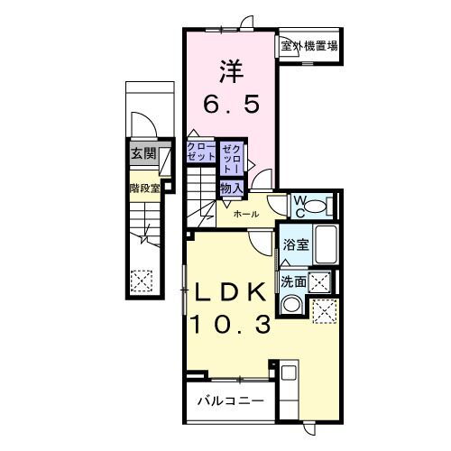 栃木県宇都宮市平松本町 宇都宮駅 1LDK アパート 賃貸物件詳細