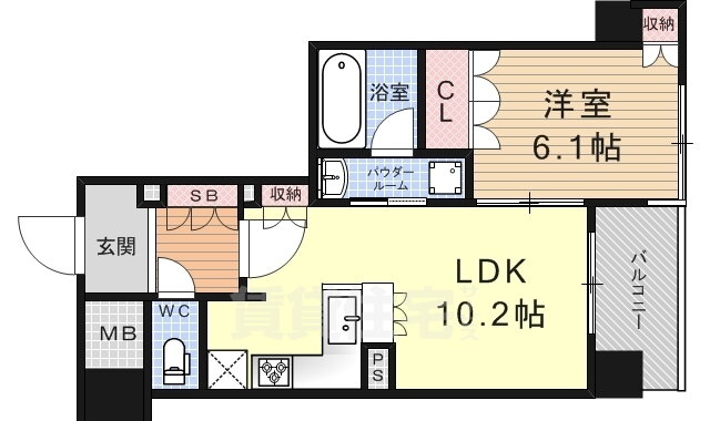 京都府京都市下京区柿本町 京都駅 1LDK マンション 賃貸物件詳細