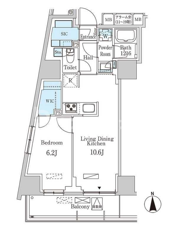 東京都豊島区西池袋３ 池袋駅 1LDK マンション 賃貸物件詳細