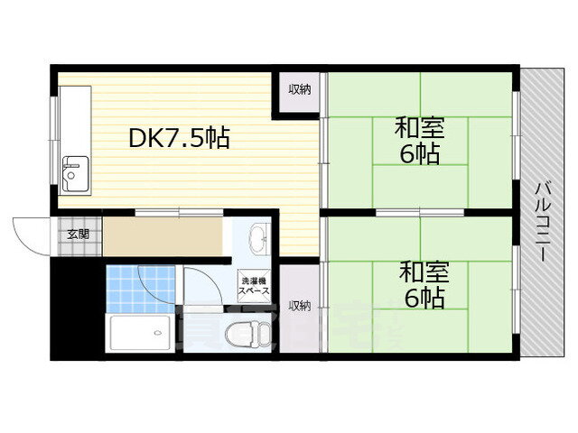 大阪府茨木市双葉町 茨木市駅 2DK マンション 賃貸物件詳細