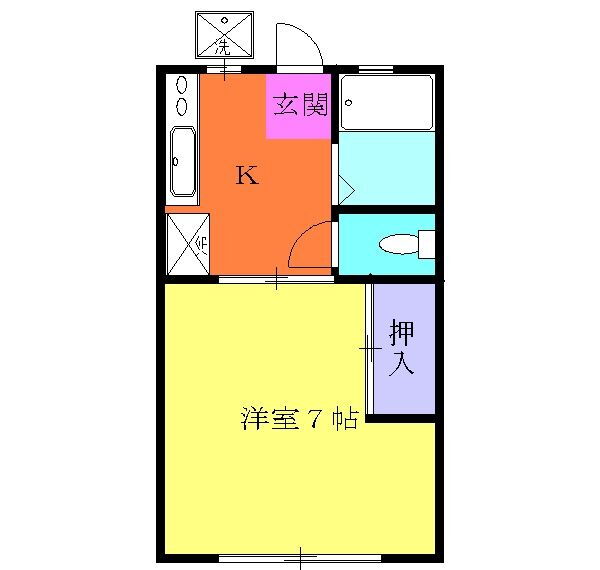 神奈川県厚木市戸室２ 本厚木駅 1K アパート 賃貸物件詳細