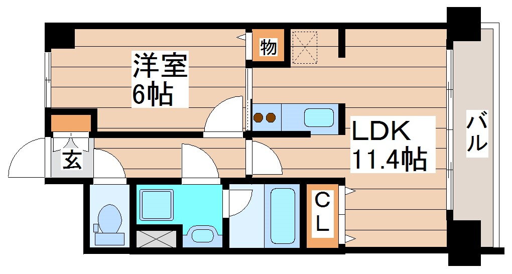 宮城県仙台市青葉区小田原６ 東照宮駅 1LDK マンション 賃貸物件詳細