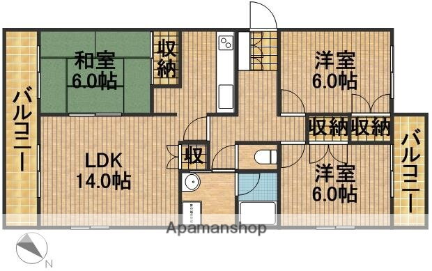 静岡県浜松市中央区佐鳴台３ 浜松駅 3LDK マンション 賃貸物件詳細