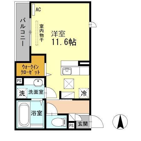 山口県下関市後田町１ 下関駅 ワンルーム アパート 賃貸物件詳細