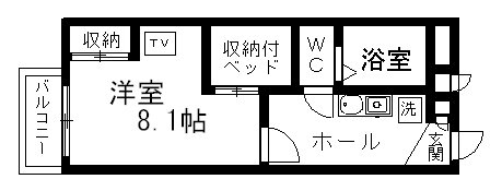 熊本県熊本市東区山ノ神１ 水前寺駅 1K アパート 賃貸物件詳細