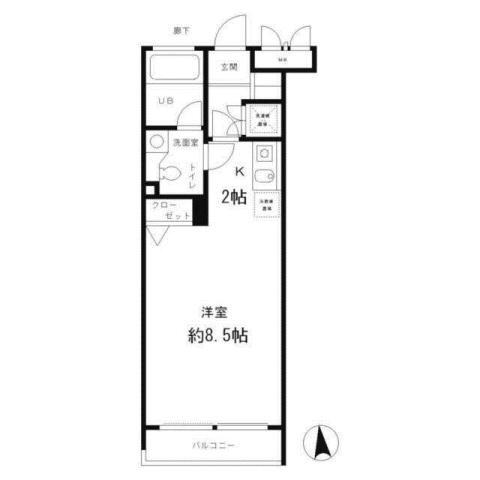 東京都杉並区方南１ 代田橋駅 ワンルーム マンション 賃貸物件詳細