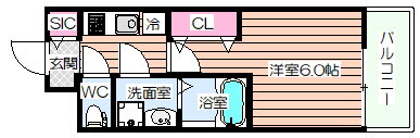 大阪府大阪市港区田中２ 朝潮橋駅 1K マンション 賃貸物件詳細