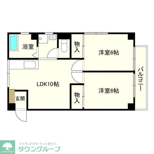 神奈川県横浜市青葉区市ケ尾町 市が尾駅 2LDK マンション 賃貸物件詳細