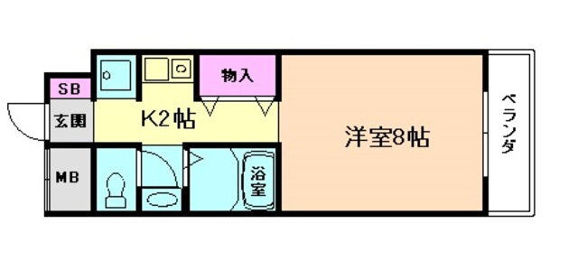 大阪府大阪市西淀川区野里３ 御幣島駅 1K マンション 賃貸物件詳細