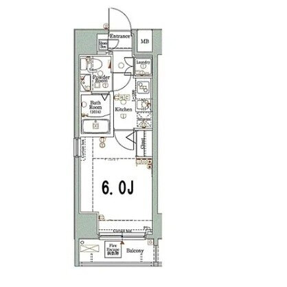 東京都新宿区西落合３ 落合南長崎駅 1K マンション 賃貸物件詳細