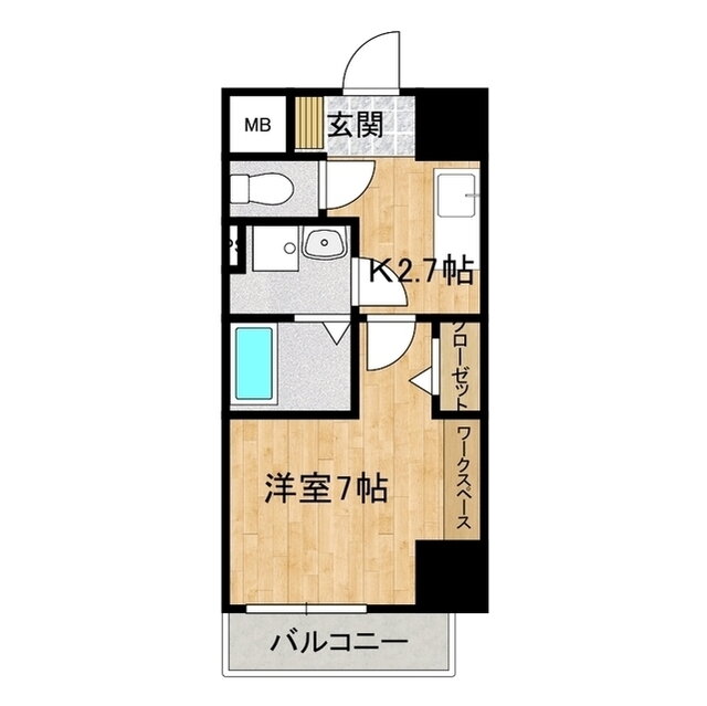 茨城県水戸市三の丸２ 水戸駅 1K マンション 賃貸物件詳細